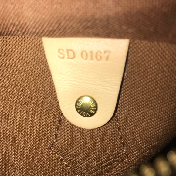 LOUIS VUITTON SPEEDY 25B - Picture 7 of 8